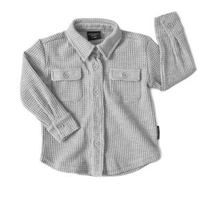 Little Bipsy Thermal Shacket. Grey. 18-24m. Brand new, never worn.